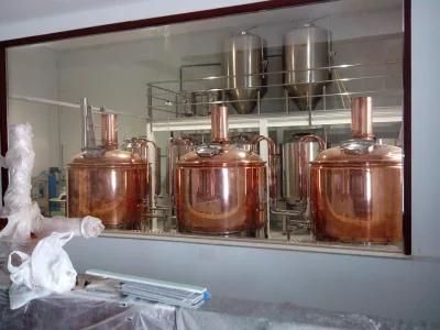 800L 1000L 7bbl 10bbl Lauter Tun with Rose Golden