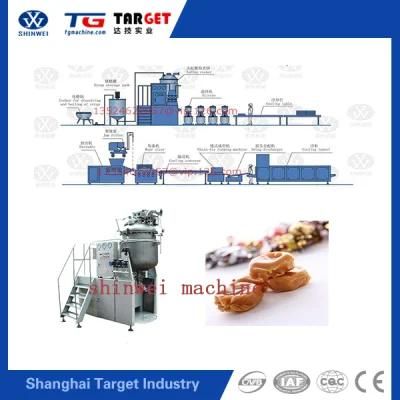 CE/ISO9001 Certification New Condition Filled Toffee Candy Making Line
