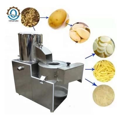 Hot Sale 3 in 1 Potato Washing/Peeling/Cutting Machinery Price