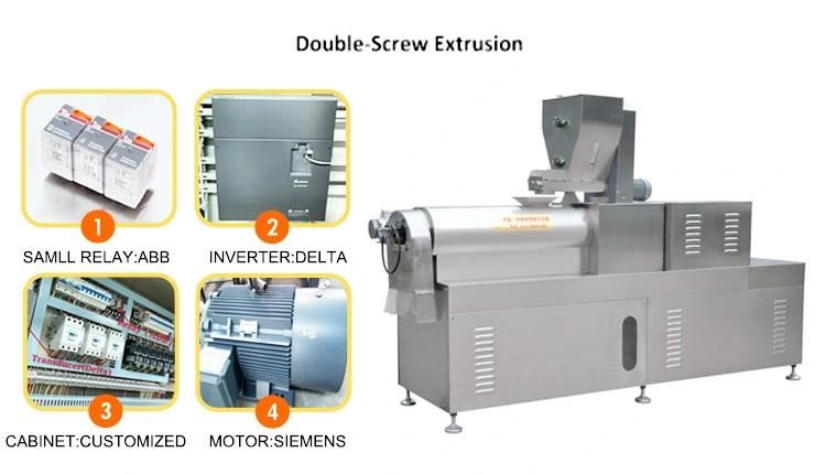 New Arrival Double-Screw Food Extruder Machine Dz110 Large-Size Double-Screw Extruder