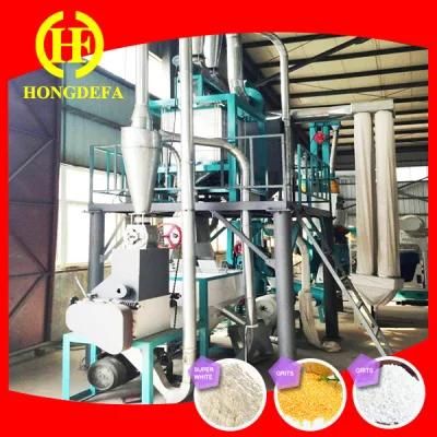 10t Complete Maize Miling Line Corn Flour Milling Machine for Kenya Zambia