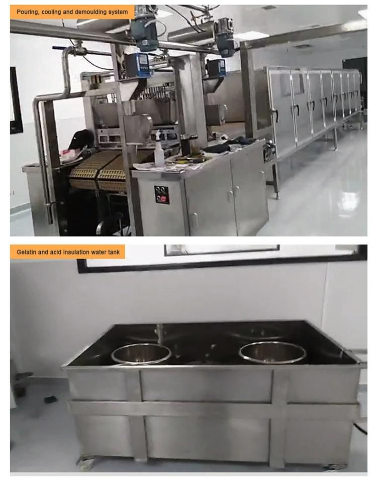 Candy Machine Soft Jelly Candy Making Machine Gummy Candy Production Line