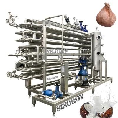 3 Tons Per Hour Coconut Milk Processing Line Coconut Cream Processing Line Coconut Water ...
