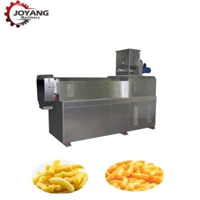 250 Kgh Maize Puff Snack Extruder Twin Screw Making Machine