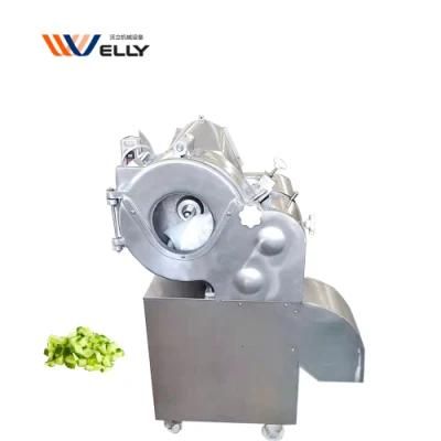 High Accuracy Automatic Cucumber Sweet Potato Ginger Onion Dicer Chooper Machine 3~20mm
