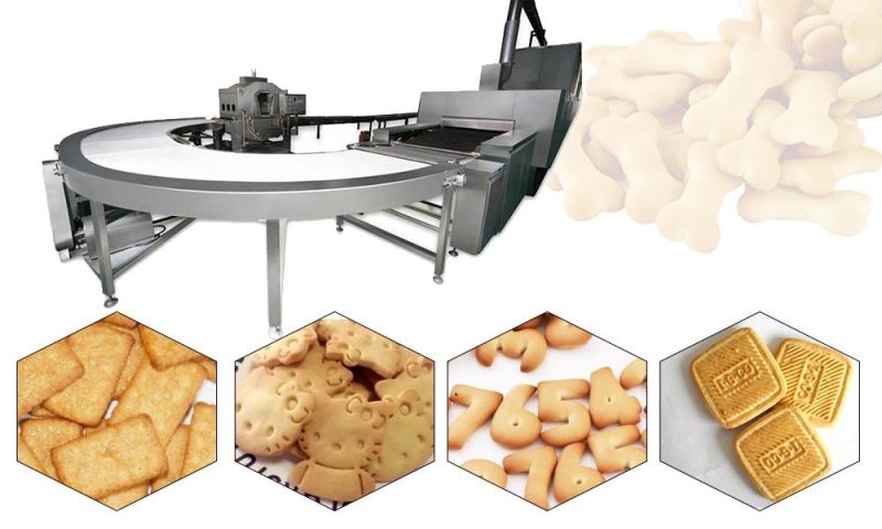 Sandwich Biscuit Making Machine Biscuit Production Line Automatic Soft and Hard Biscuit Machine