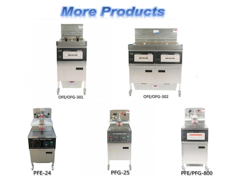 Commercial Fryer Factory Spot with Oil Filter Function Fryer Computer Control Panel Fryer