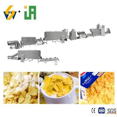 Breakfast Cereal Production Line Corn Flakes Production Machine