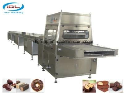 Fully Automatic Chocolate Enrobing Machine Chocolate Enrober Snack Food Equipment