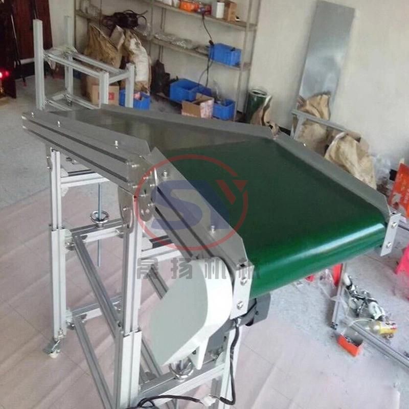 Small Portable Inclined Belt Conveyor for Loading and Unloading Bags