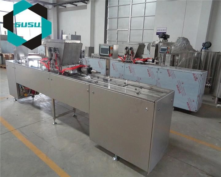 Gusu Flly Automatic Chocolate Moulding Machine for Ice Cream