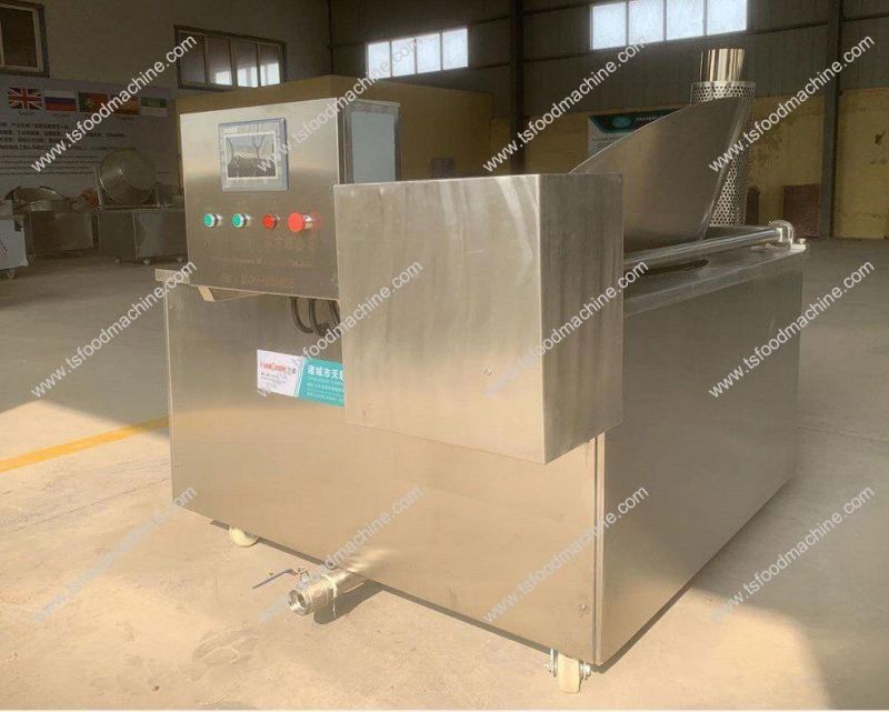Natural Gas Batch Fryers for Fried Snacks Pork Rinds Frying Machine
