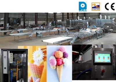 Stainless Steel Sugar Cone Machine Ice Cream Cone Production Line