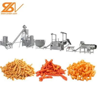 Corn Chips Kurkure Corn Curls Twists Cheetos Nik Naks Making Machine
