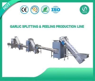 Garlic Splitting and Peeling Production Line Garlic Stripper