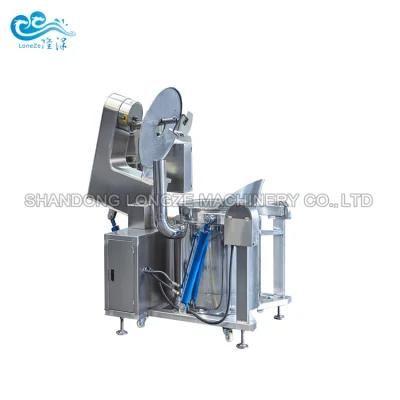 Commercial Large Flavored Mushroom Popcorn Processing Machine Manufacturer for Gas ...