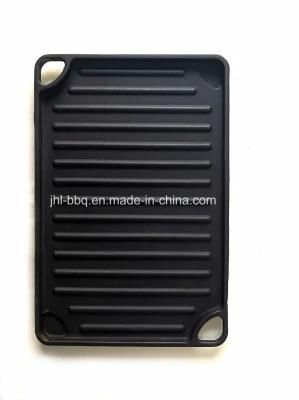 Grill Griddle Made by Grey Iron Cast with Enamel Coated