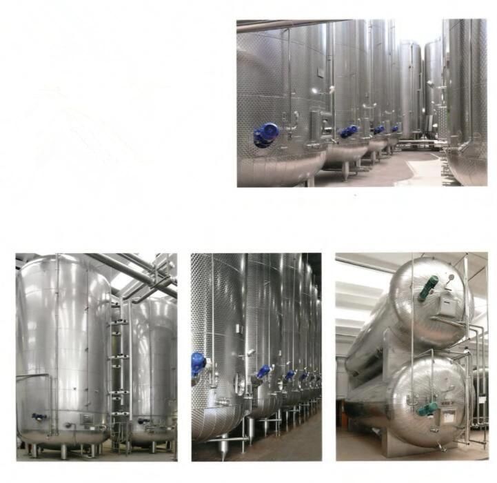 20000 Liters Food Grade Stainless Steel Tank