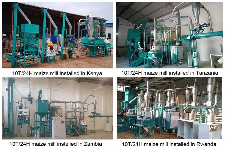 Low Investment 10t/24h Maize Milling Plant