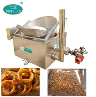 Automatic Potato Chips Onion Fryer Frying Machine for Snacks