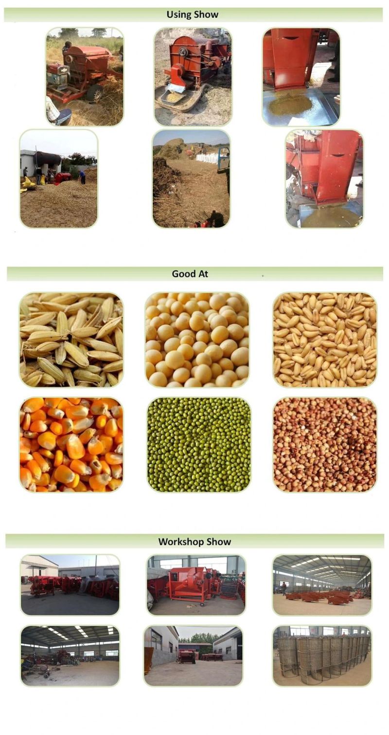 Corn/Wheat Threshing Machine/Sorghum Dehuller Machine/Mung Bean/Soybean/Paddy/Rice Thresher