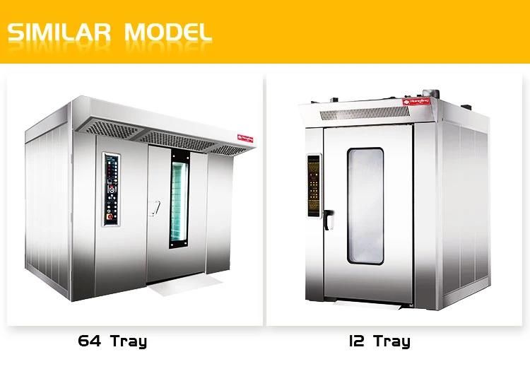 Hongling Bakery Equipment 220V 60Hz Diesel Rotary Convection Oven for South America Market