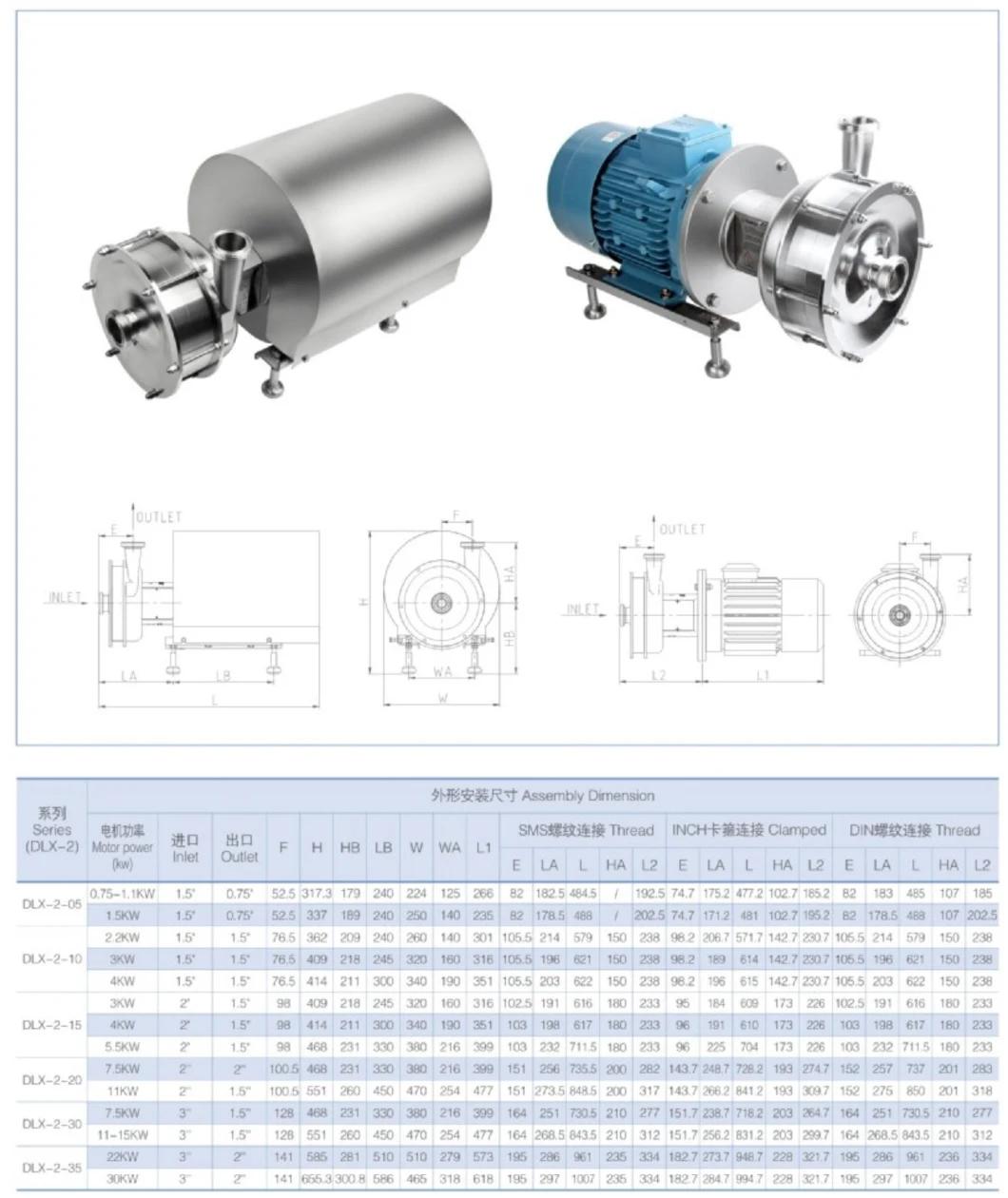 Multi-Stage Impeller Centrifugal Pump with Control Box