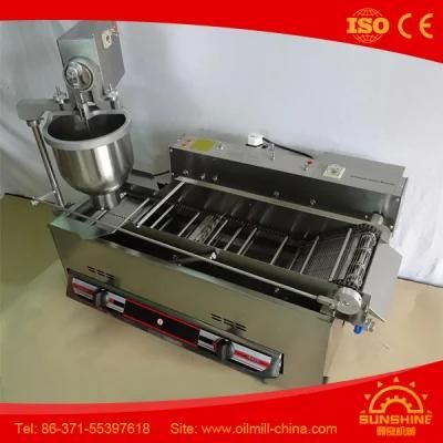T-100 Standard Confugration Good Quality Stainless Steel Gas Donut Machine