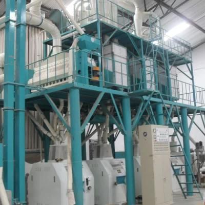 Maize Wheat Corn Flour Meal Grits Mill Milling Processing Making Plant