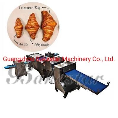 Semi-Automatic Croissant Egg Tart Donut Multi Bread Production Line for Croissant Factory