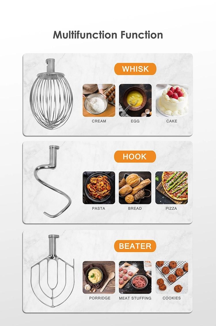 10 20 30 40 Liter High Quality Commercial Electric Planetary Mixer Bakery Food Mixer Machine Bakery Cake Mixer