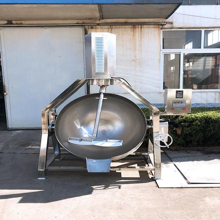 Central Kitchen Equipment Food Machinery Planet Stirring Tilting Sauces Wok Popcorn Furnace