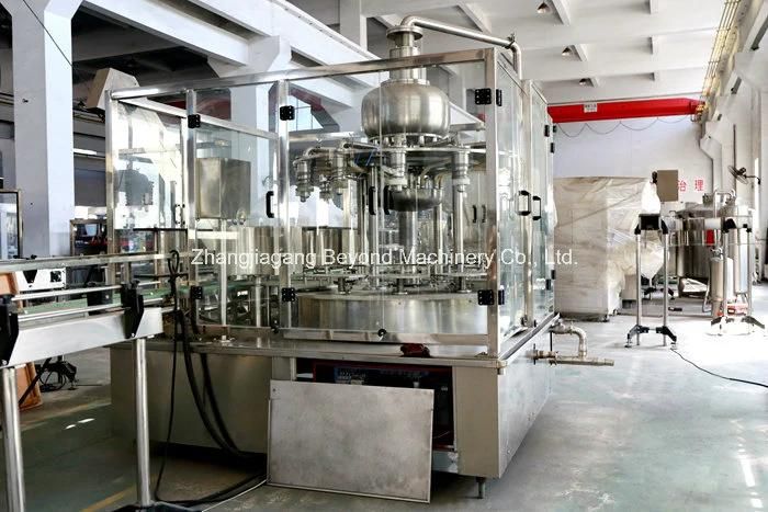 Four in One Automatic Juice Grain Bottling Equipment Plant