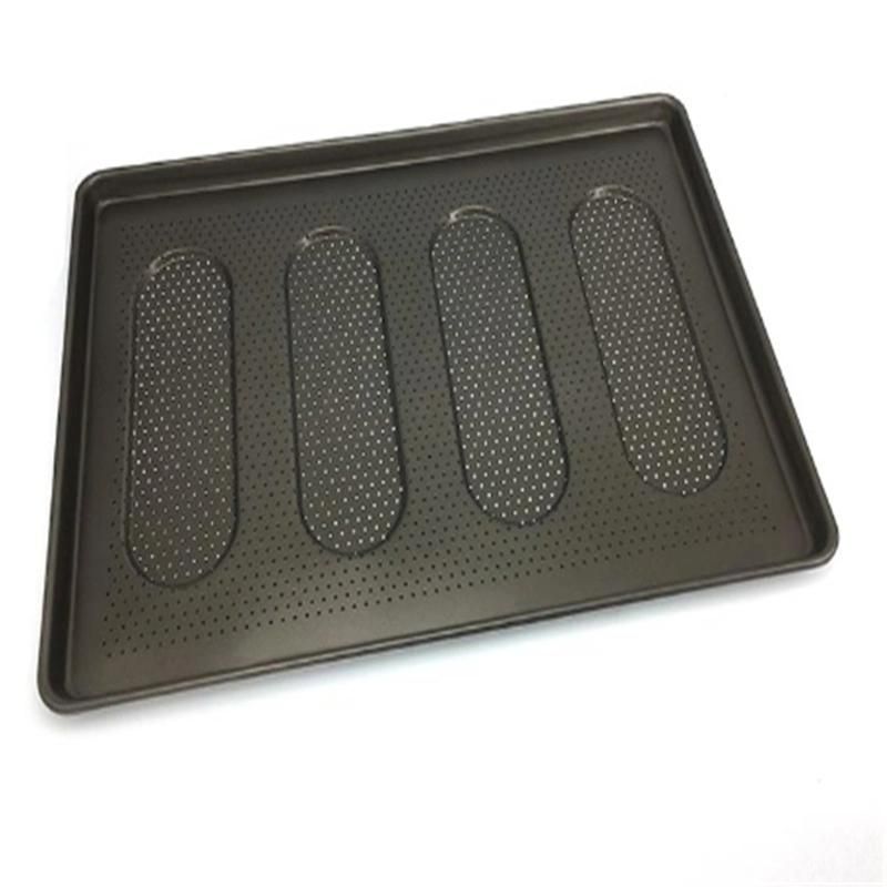 Rk Bakeware China-Silicone Glazed or Teflon Coated Nonstick Perforated Hot DOT Tray