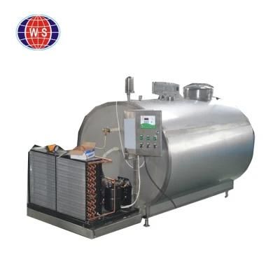 Stainless Steel Milk Cooling and Storage Tank