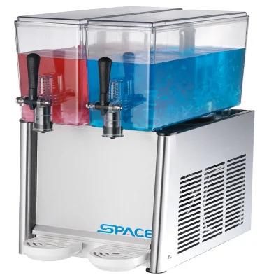 Cold Juice Dispenser China with 2 Tanks