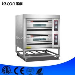 Industrial 2 Decks 4 Trays Electric Oven Bakery Bread for Sale