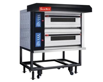 Kitchen Equipments Seb-2yg Sain Mate 2 Deck 6 Trays Deck Oven Gas Oven