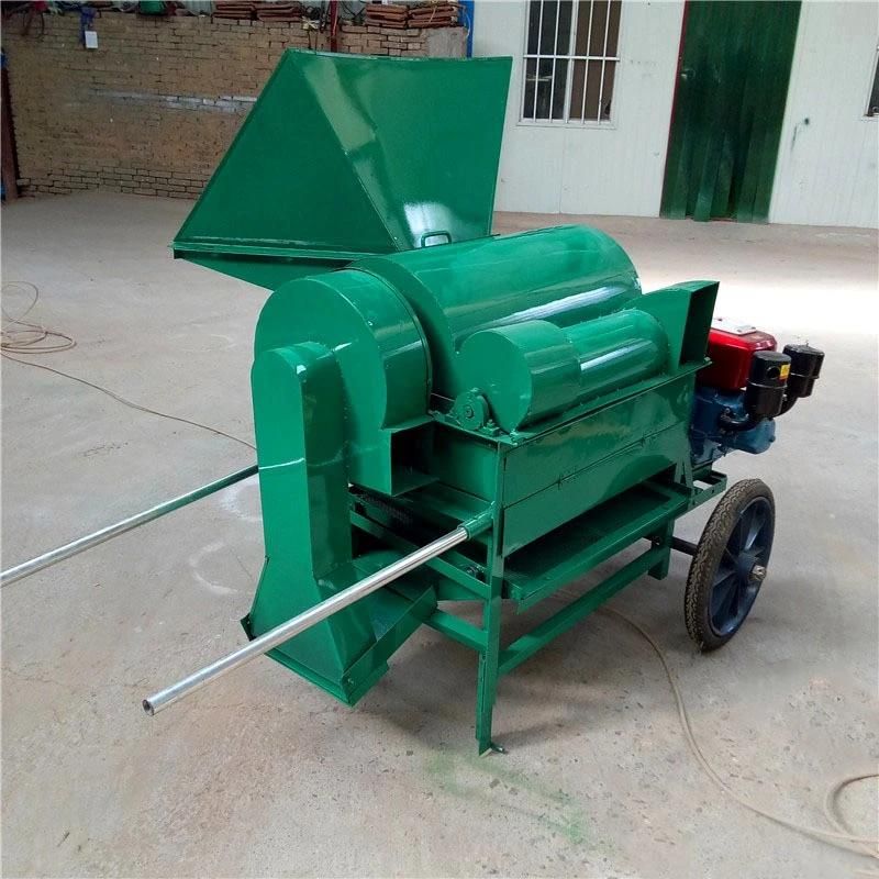 Portable Small Rapeseed Thresher Multi-Functional Wheat Rice Gasoline Electric Threshing Machine