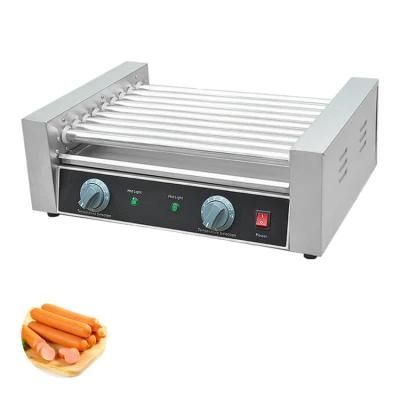 Ce Approved Big Capacity Sausage Roasting Machine Electric Hot Dog Roller Grill Maker Hot ...