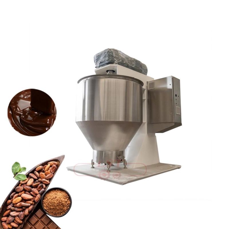 Batch Type Large Output Chocolate Vertical Ball Mill Machine Chocolate Refiner