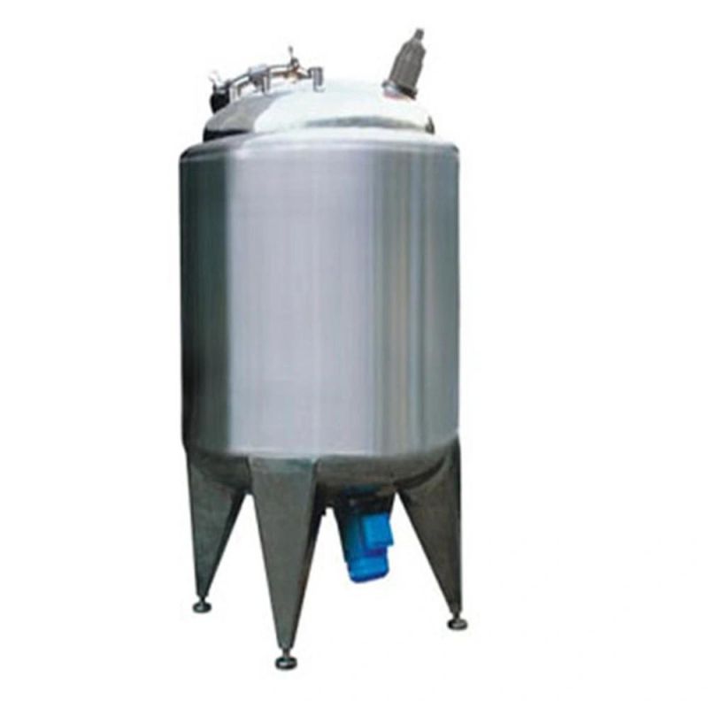 CE Certificate Steam Electric Heating Reaction Mixing Tank for Food Industry