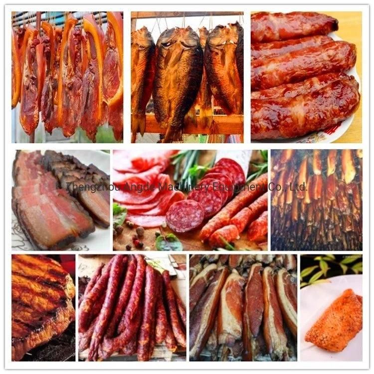 Commercial Automotive Rotisserie Making Sausage Electric Smoke Meat Fish Kitchen Smoker Oven Machine for Sale