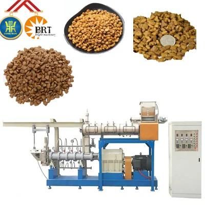 Jinan Dingrun Turnkey Automatic Dog Food Extruder Machine Pet Food Production Line
