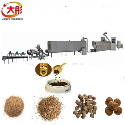 Automatic Twin Screw Dry Dog Feed Equipment Price