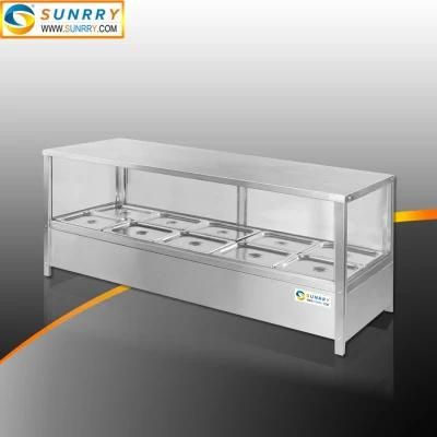 Hot Selling Hot Food Warmer Display for Catering