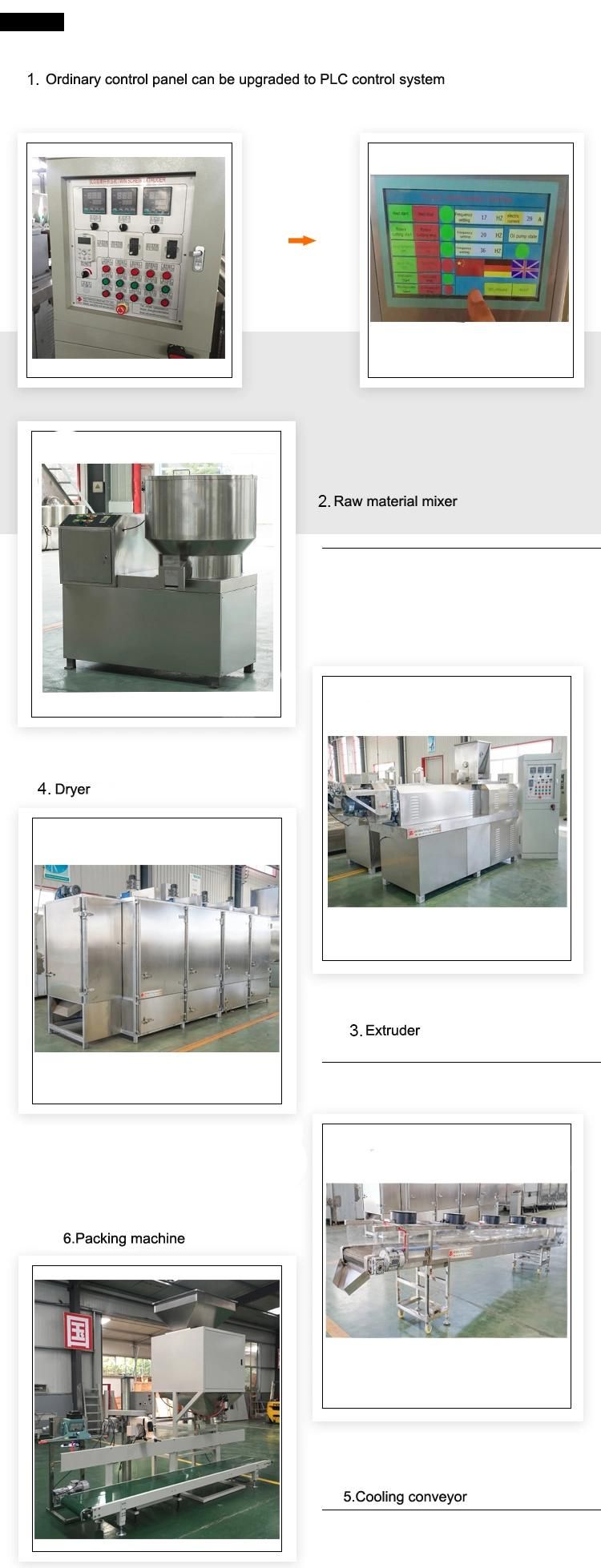 Vegetable Soy Bean Meat Protein Soya Chunk Nugget Making Extruder Machine