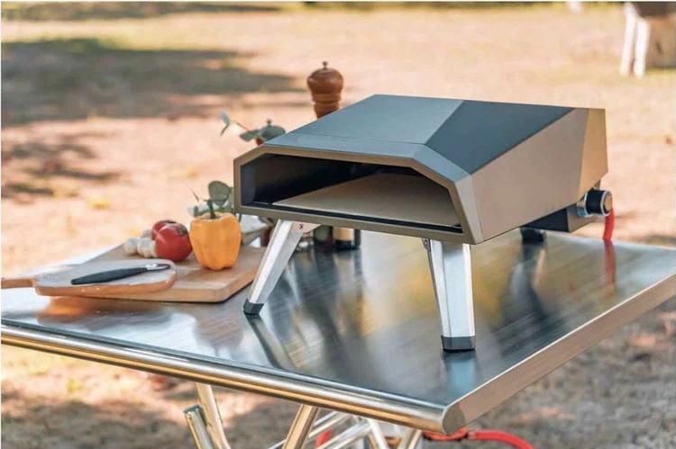2021 Stainless Steel Portable Garden Bakery Gas Outdoor Pizza Oven