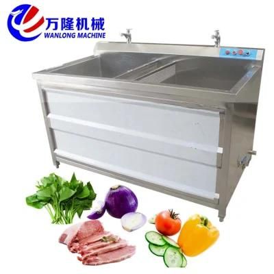 Industrial Ozone Vegetable Fruits Washing Machine Ultrasonic Leaf Vegetable Washer