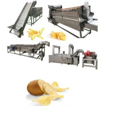 Fully Automatic Frozen French Fries Production Line Poato Chips Manufacturing Machinery